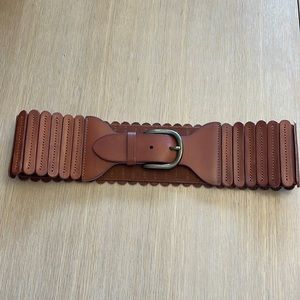 Anthropologie tabitha belt, size small, honey, perfect condition.